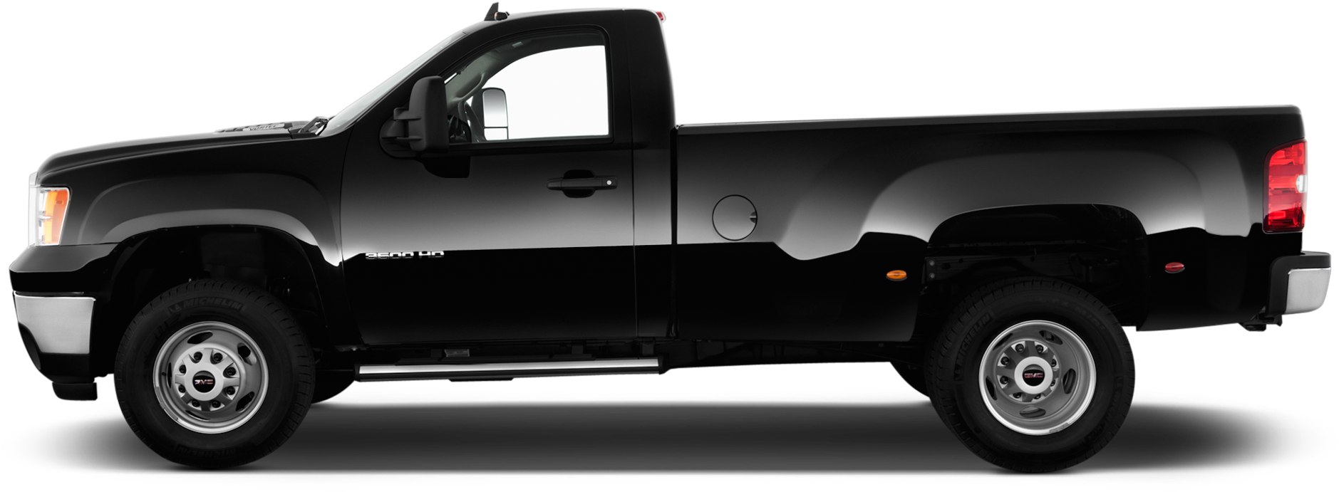 2011 Gmc Sierra 3500 Hd Crew Cab Slt - Gmc 3500 Side View Clipart (2048x1360), Png Download