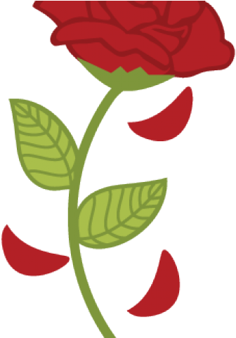 Rose Tattoo Clipart Beauty And The Beast Rose - Beauty And The Beast Png Transparent Png (640x480), Png Download