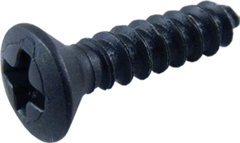 - Metal Black Screw , Png Download - #4 1 2 Phillips Oval Head Sheet Metal Screws Clipart (800x477), Png Download