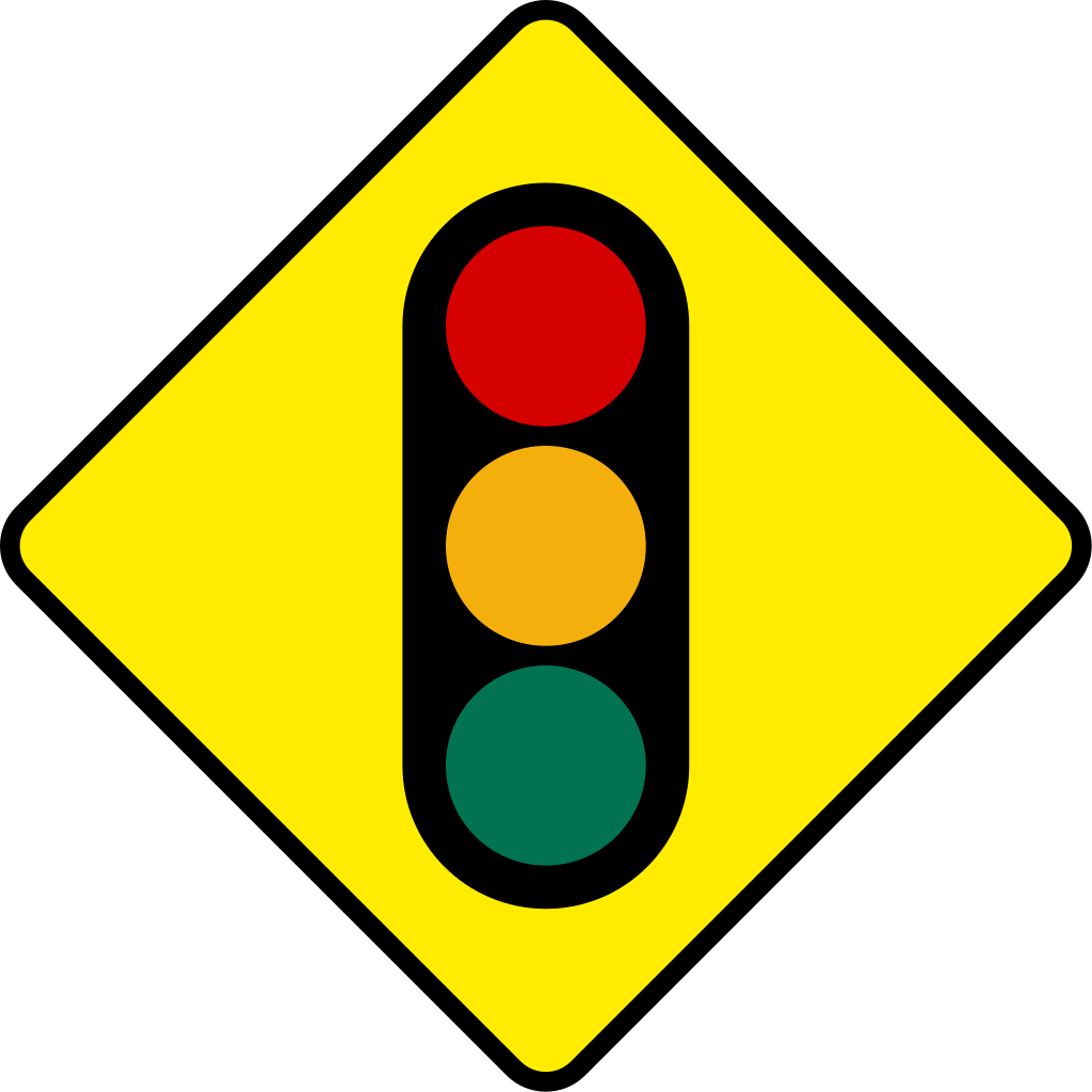 File Ireland Road Sign W 042 Svg Wikimedia Commons - Turn And Curve Sign Clipart (1024x1024), Png Download