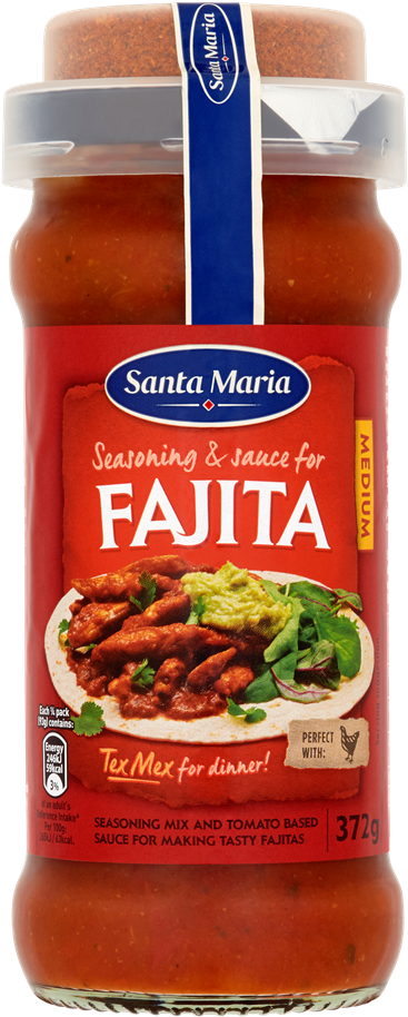 Fajita Seasoning & Sauce Medium - Santa Maria Fajita Sauce Clipart (960x960), Png Download