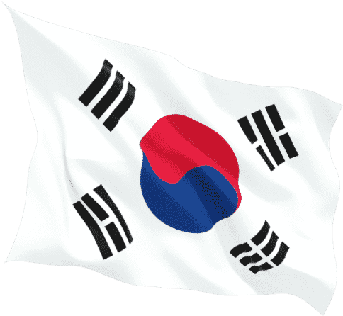 Korean - South Korea Flag Png Clipart (640x480), Png Download