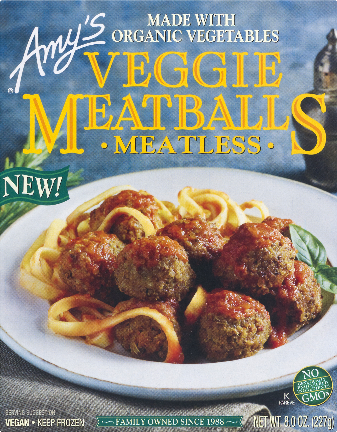 Amy's Roasted Vegetable Pizza Clipart (1800x1800), Png Download