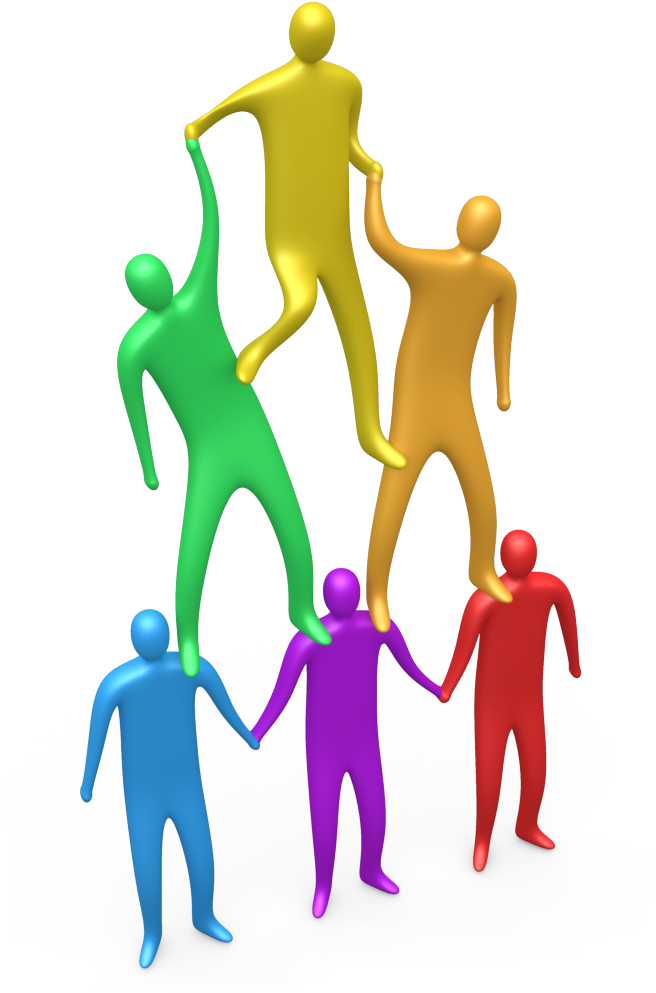 Team Work Transparent - Team Building Clipart Png (1024x1024), Png Download