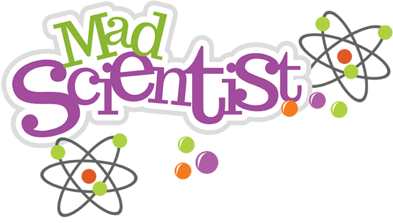 Kearson's Classroom Mad Scientist Day - Decorate A Front Page Of Science Project Clipart (799x449), Png Download