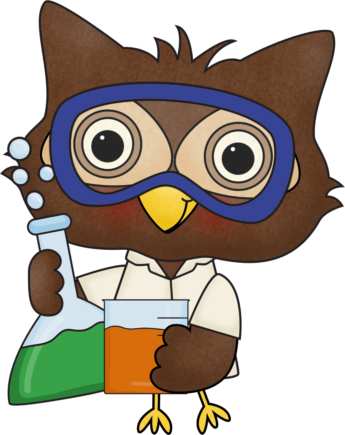 1189 X 1496 3 - Owl Clip Art Science - Png Download (1189x1496), Png Download
