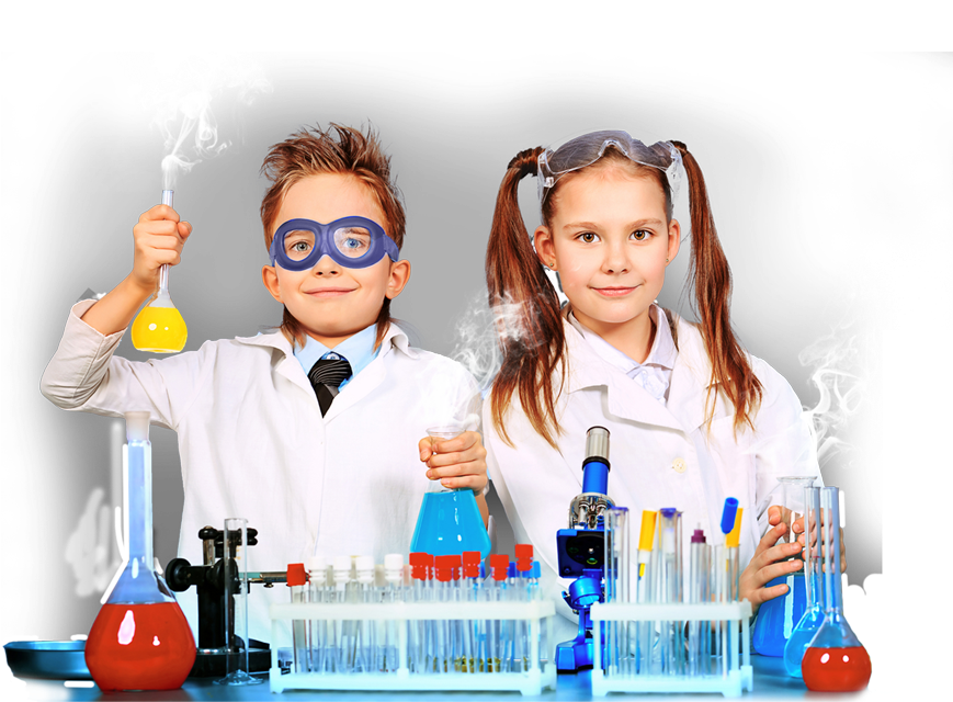 Kid Scientist Clipart (871x659), Png Download