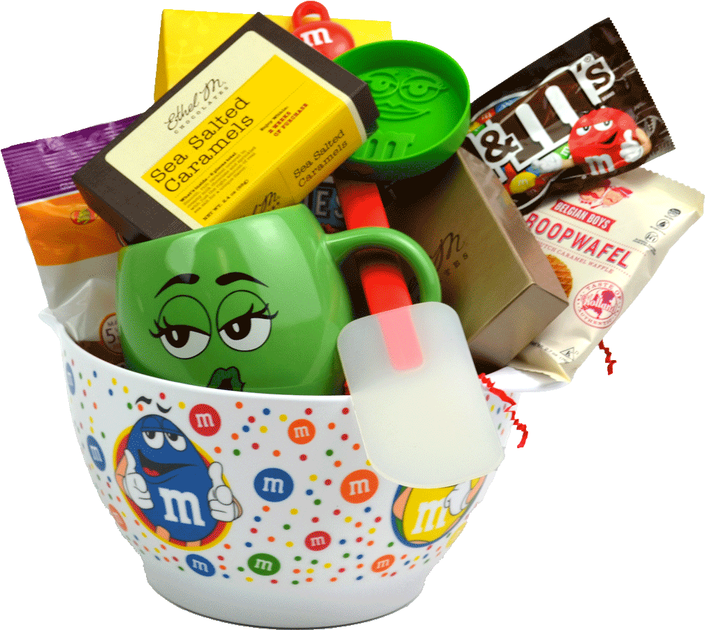 M&m Character Gift Baking Bowl - M&m Clipart (1024x1024), Png Download