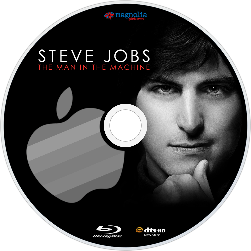 The Man In The Machine Bluray Disc Image - Steve Jobs The Man In The Machine Dvd Cover Clipart (1000x1000), Png Download