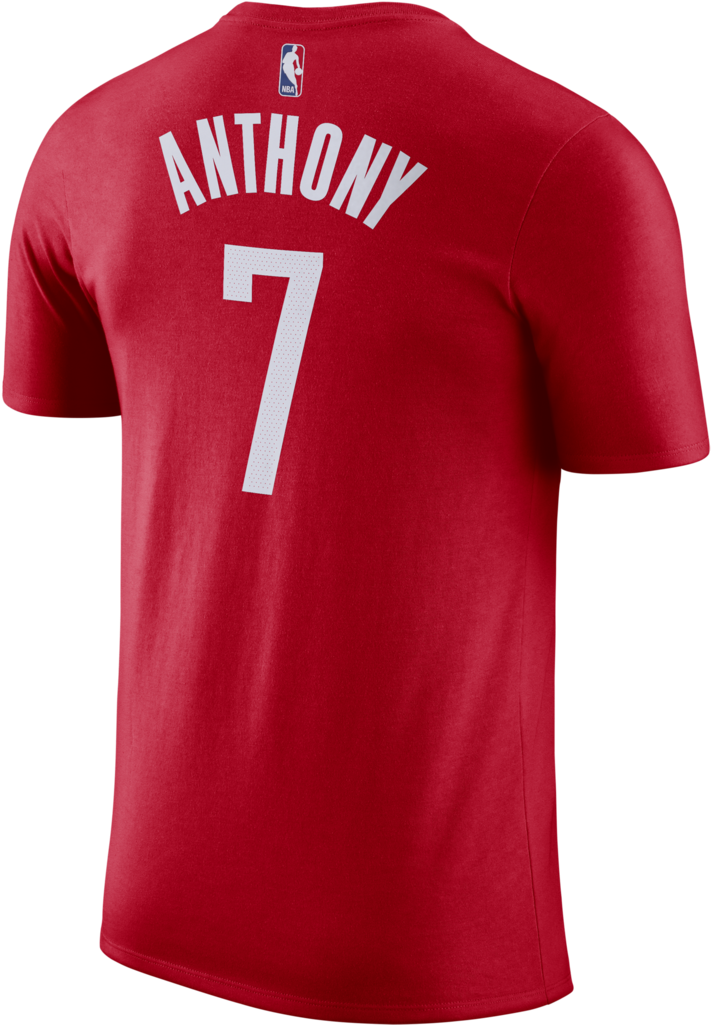 Men's Houston Rockets Nike Carmelo Anthony Icon Edition - Pro Bowl Jersey 2018 Clipart (1024x1024), Png Download
