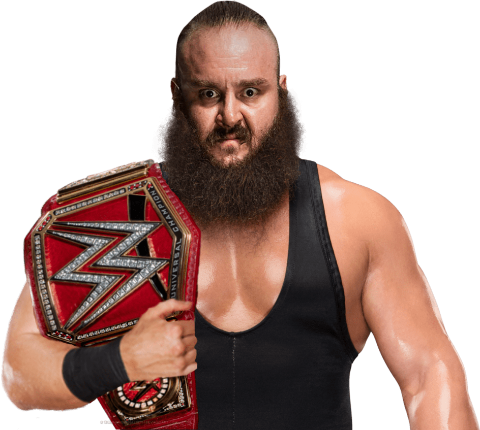 Braun Strowman Universal Champion Custom - Wwe Universal Championship 2018 Clipart (944x847), Png Download