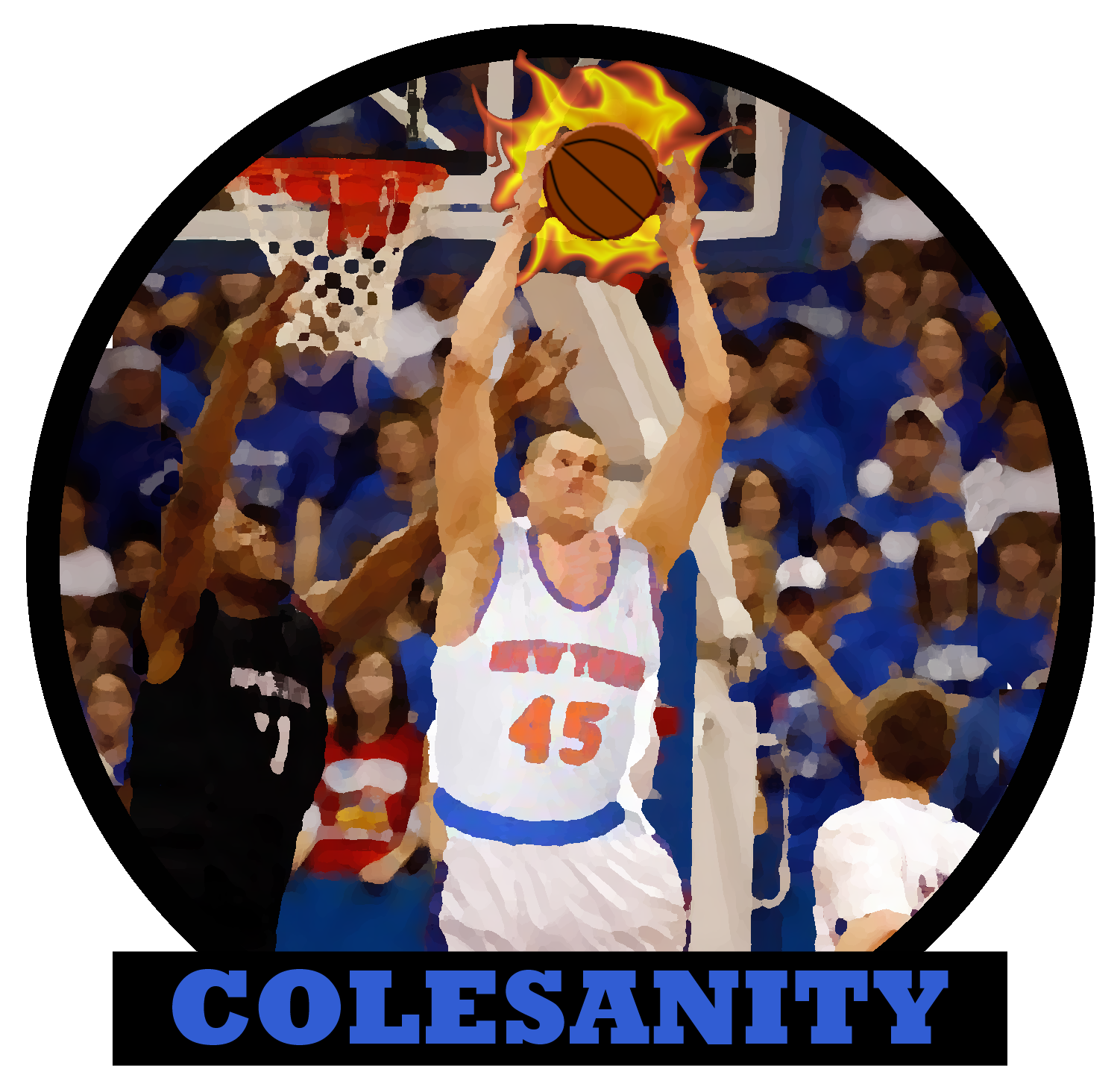 Colesanity Will Ensue - Slam Dunk Clipart (1800x1460), Png Download