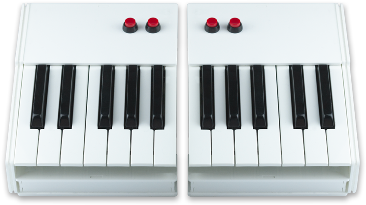 Portable - Musical Keyboard Clipart (1500x720), Png Download