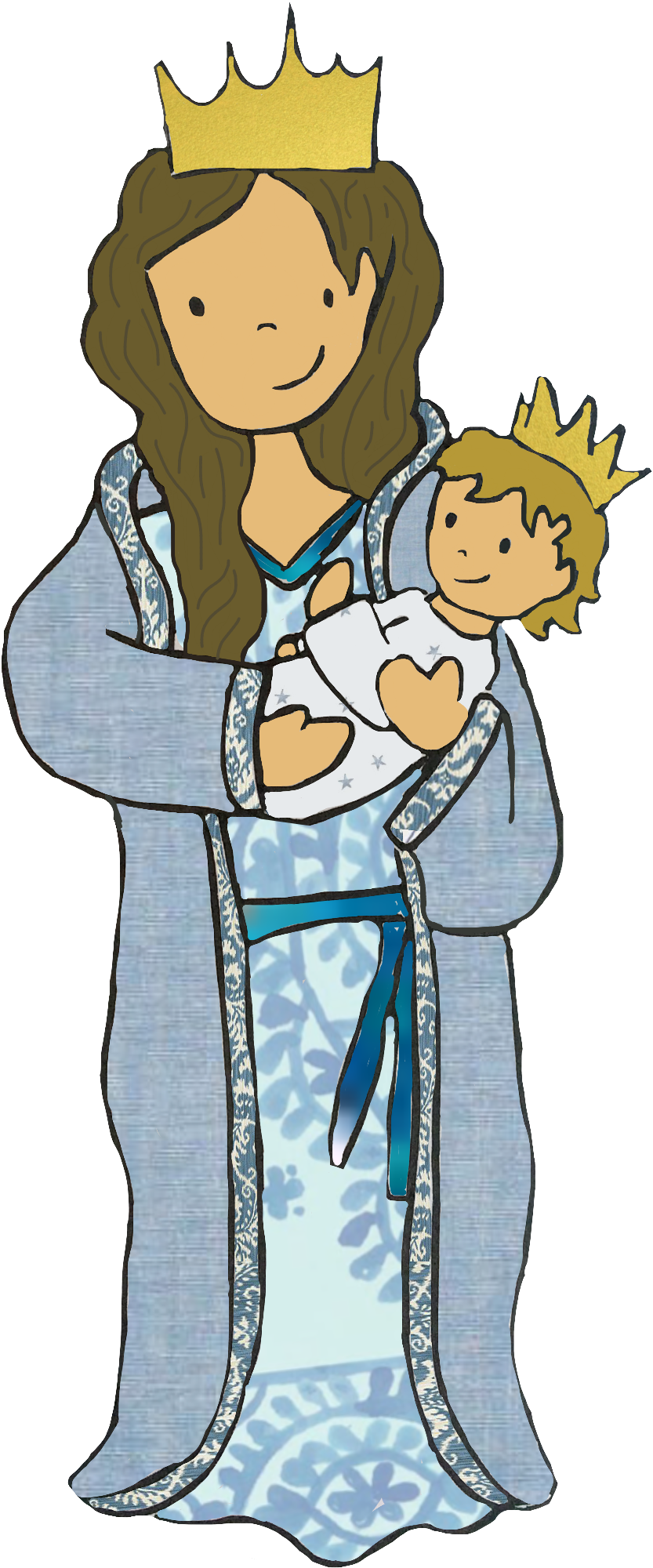 Cartoon Clipart (1241x2592), Png Download