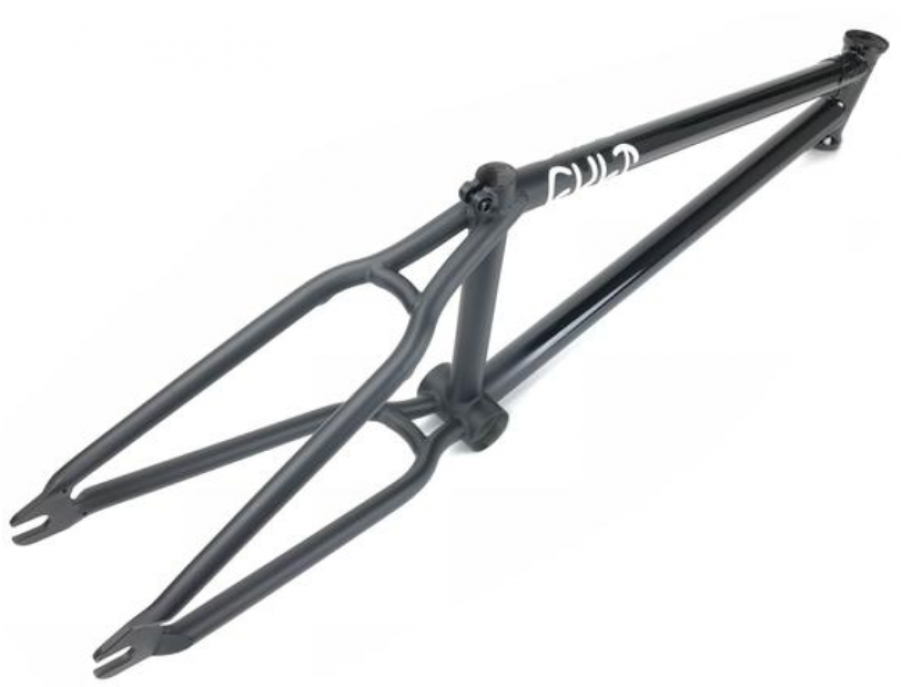 Black Fade Cult "hawk V3" - Bicycle Frame Clipart (900x900), Png Download