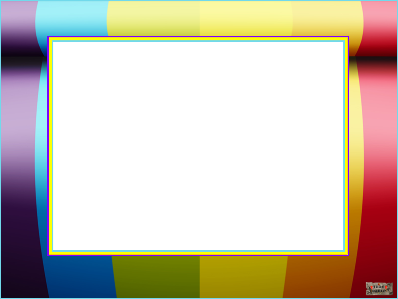 Marcos Photoscape Colores Arco Iris - Marco De Colores Arcoiris Clipart (800x601), Png Download