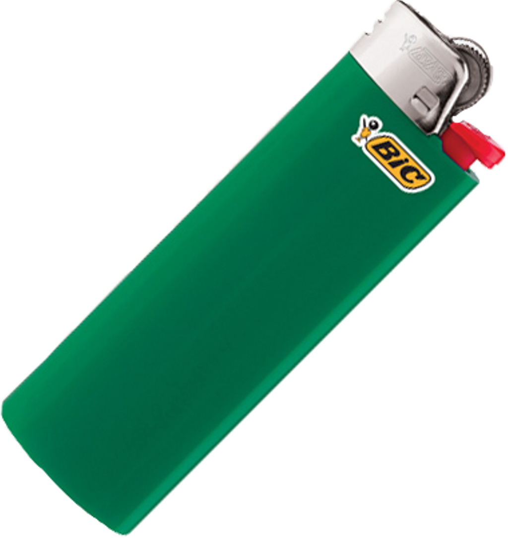 #moodboard #lighter #green #aesthetic #niche #png #freetoedit - Bic Lighter Clipart (1024x1083), Png Download