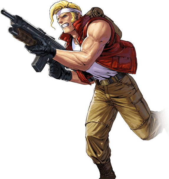 Marco Metal Sluf Attack Art - Metal Slug Attack Icon Clipart (579x613), Png Download