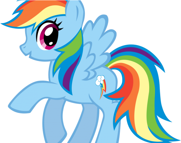 My Little Pony Png Transparent Images - My Little Pony Rainbow Dash Clipart (640x480), Png Download