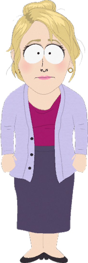 Post - Strong Woman South Park Clipart (365x1083), Png Download