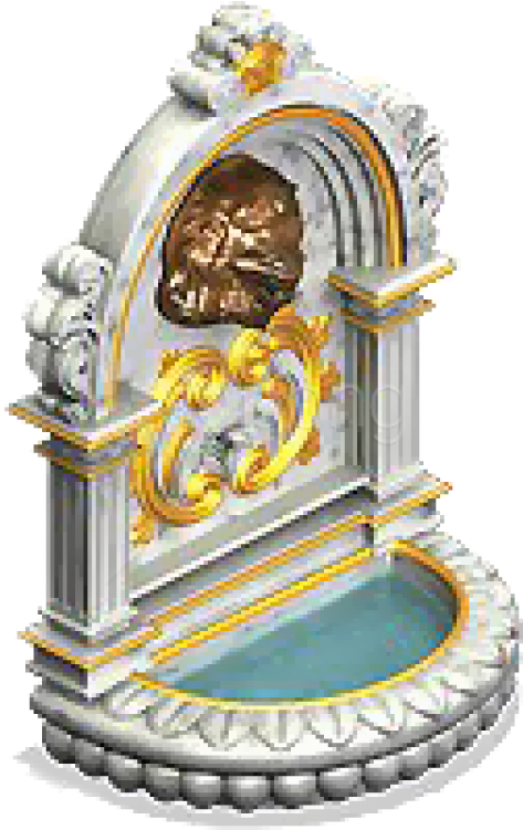 Free Png Legends Wall Fountain Png - Arch Clipart (480x750), Png Download