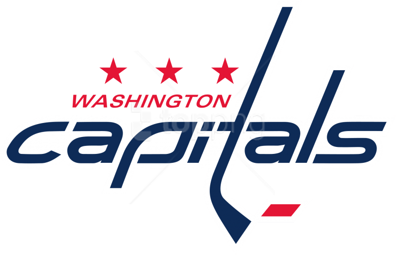 Free Png Washington Capitals Nhl Logo Png Png Images - Washington Capitals Primary Logo Clipart (850x567), Png Download
