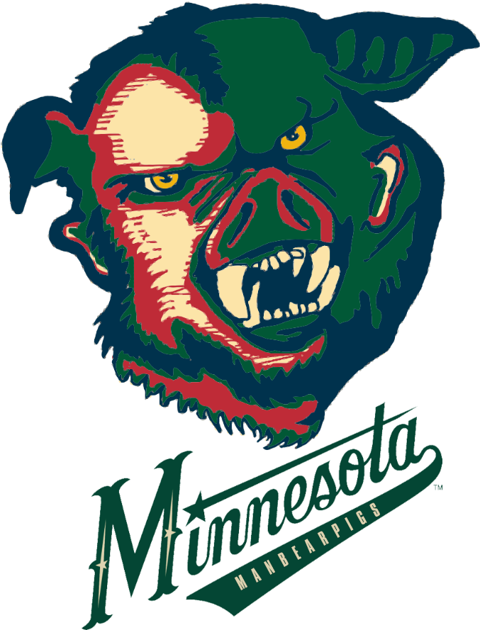 Minnesota Wild Logo - Minnesota Manbearpigs Clipart (700x905), Png Download