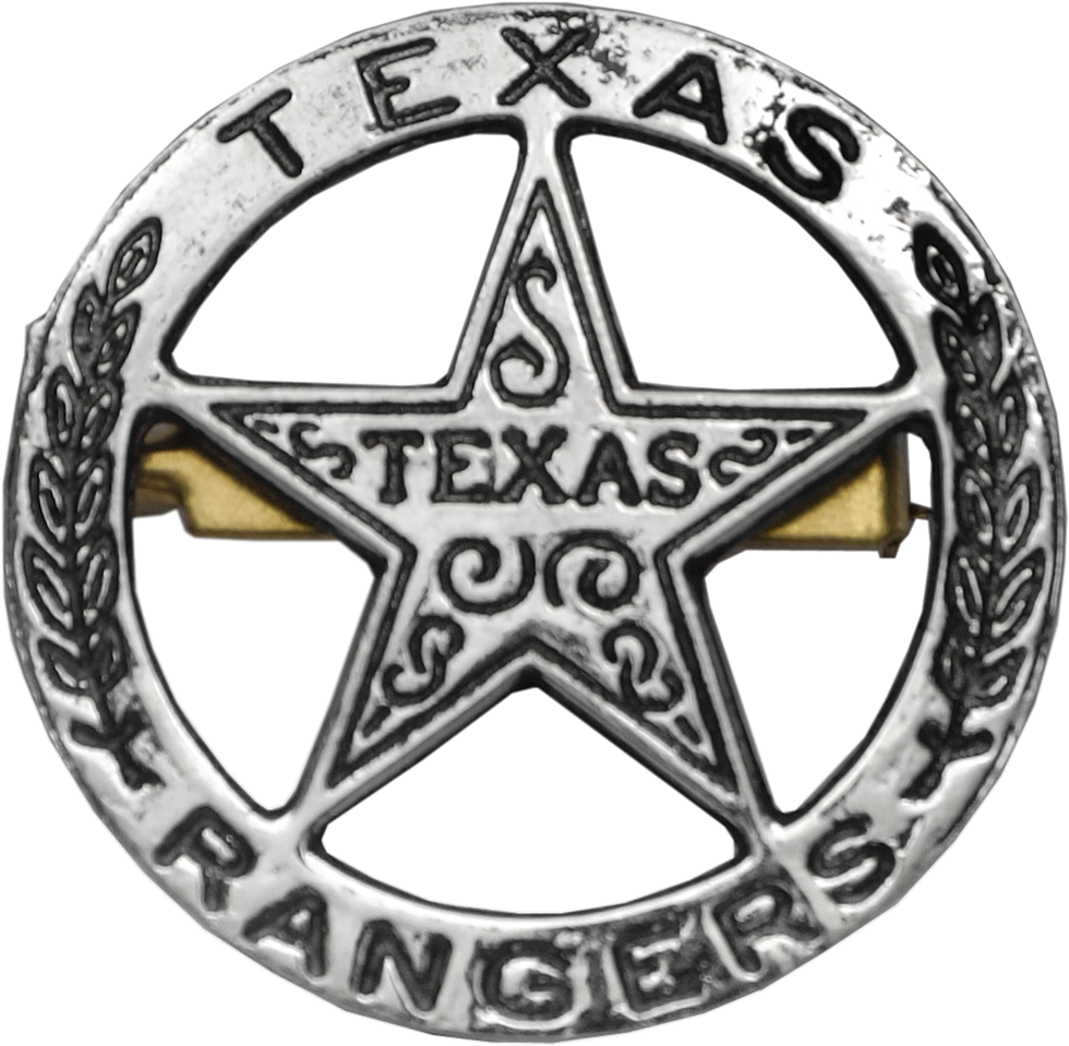Texas Rangers Badge - Texas Ranger Badge Png Clipart (1000x1000), Png Download
