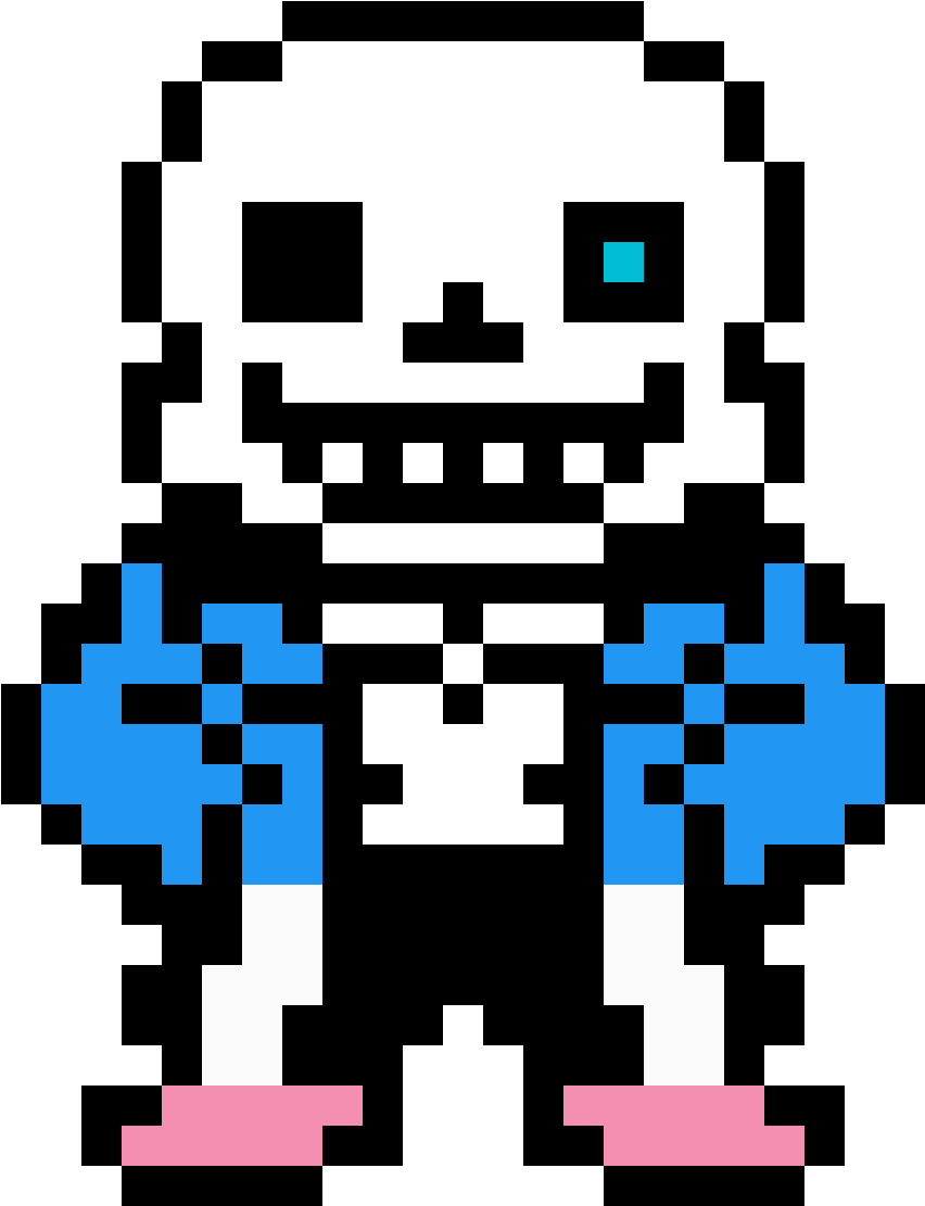 Undertale Sans - Sans Sprite Clipart (1184x1184), Png Download