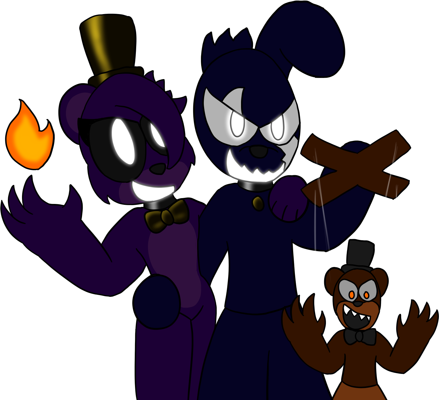 100 Shadow Freddy Mask From Five Nights At Freddy S - Cartoon Clipart (1660x1440), Png Download