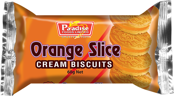 Orange Slice Cream 60g - Sandwich Cookies Clipart (600x600), Png Download