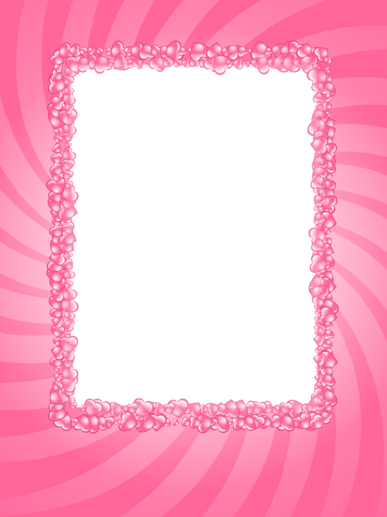 Pink Frame Png Transpa Images Pictures Photos Arts - Frame Pink Clipart (774x1032), Png Download