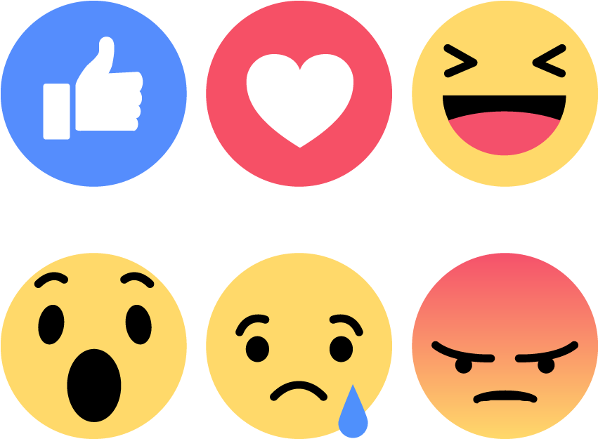 Angry Emoji Clipart Unhappy Face - Like Love Facebook Icons - Png Download (900x900), Png Download