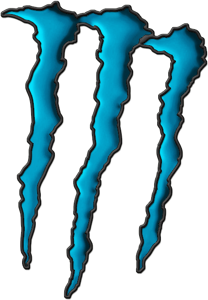 Blue Monster Logo Wwwpixsharkcom Images Galleries - Monster Energy Blue Logo Clipart (600x600), Png Download