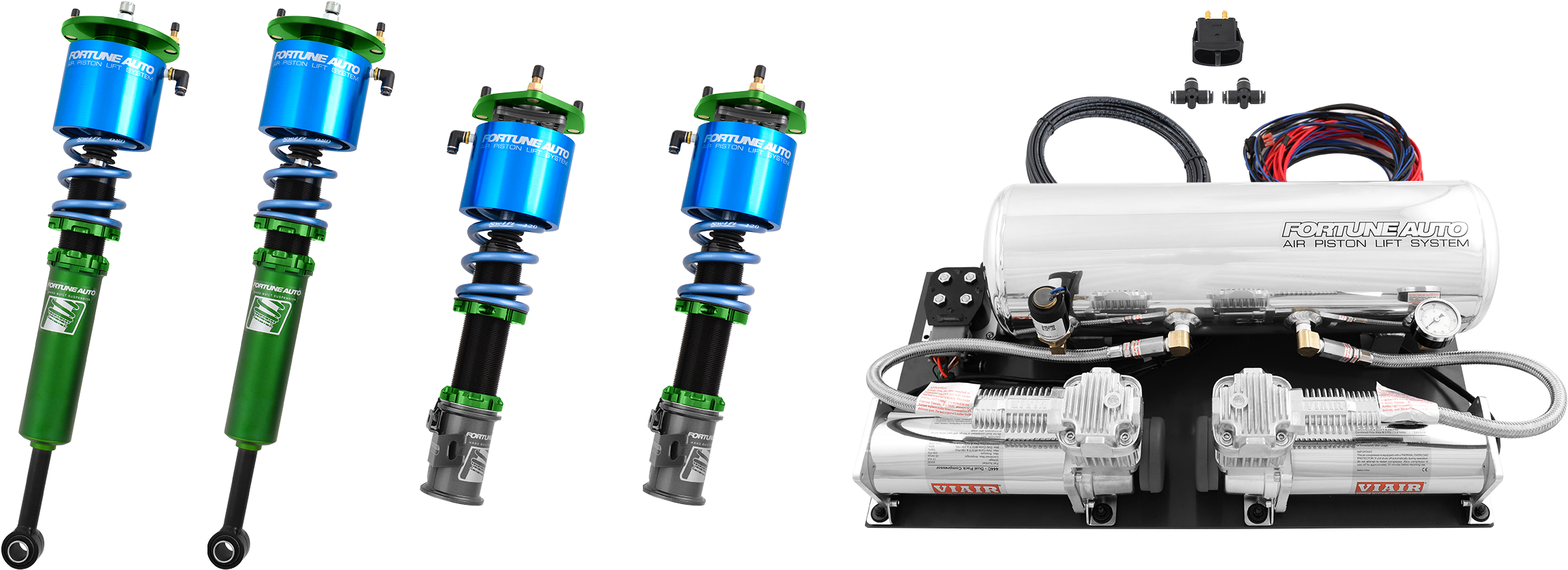 Air Piston System - Machine Clipart (2500x1019), Png Download