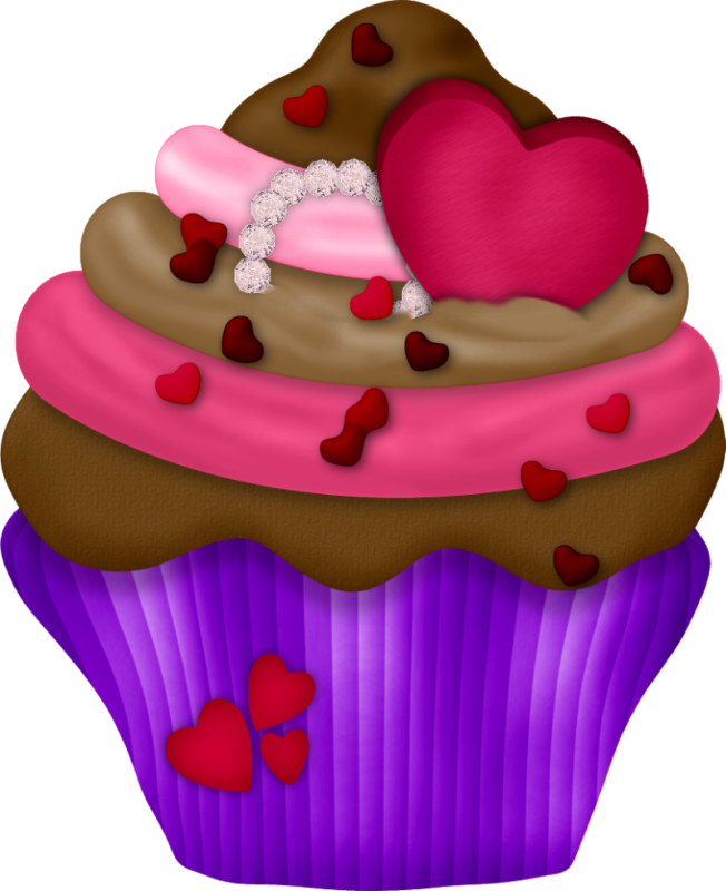 652 X 800 2 - Sweets Clipart Cupcake Png Transparent Png (652x800), Png Download