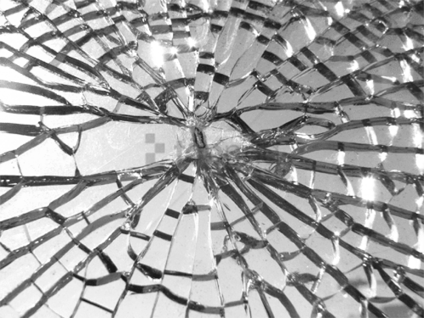 Free Png Shattered Glass Effect Png Png Image With - Broken Mirror Png Transparent Clipart (850x638), Png Download