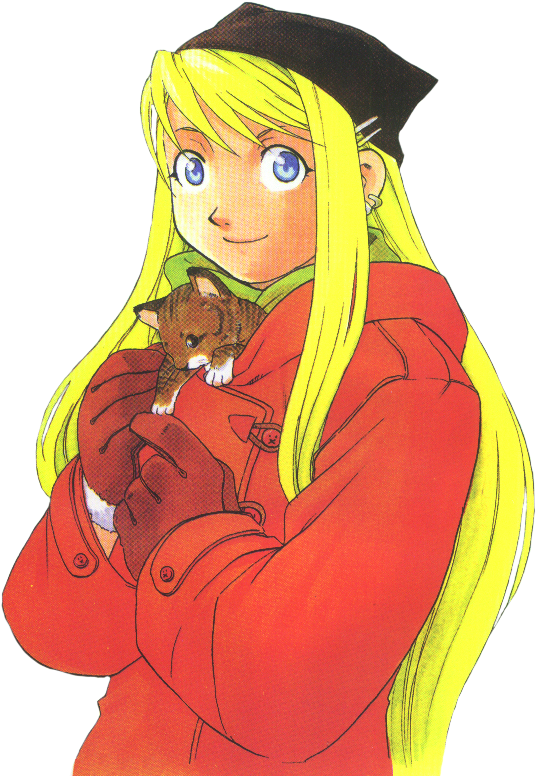 Winry - Winry Rockbell Manga Clipart (590x800), Png Download