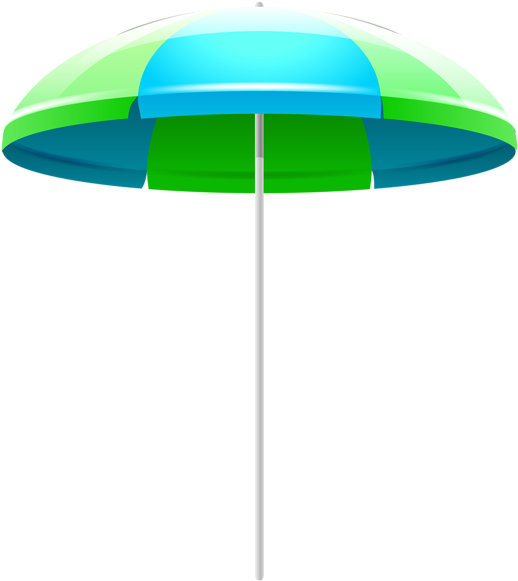 Beach Umbrella, Sea Shells, Amai, Clip Art, Colouring - Beach Accessories Png Transparent Png (533x600), Png Download