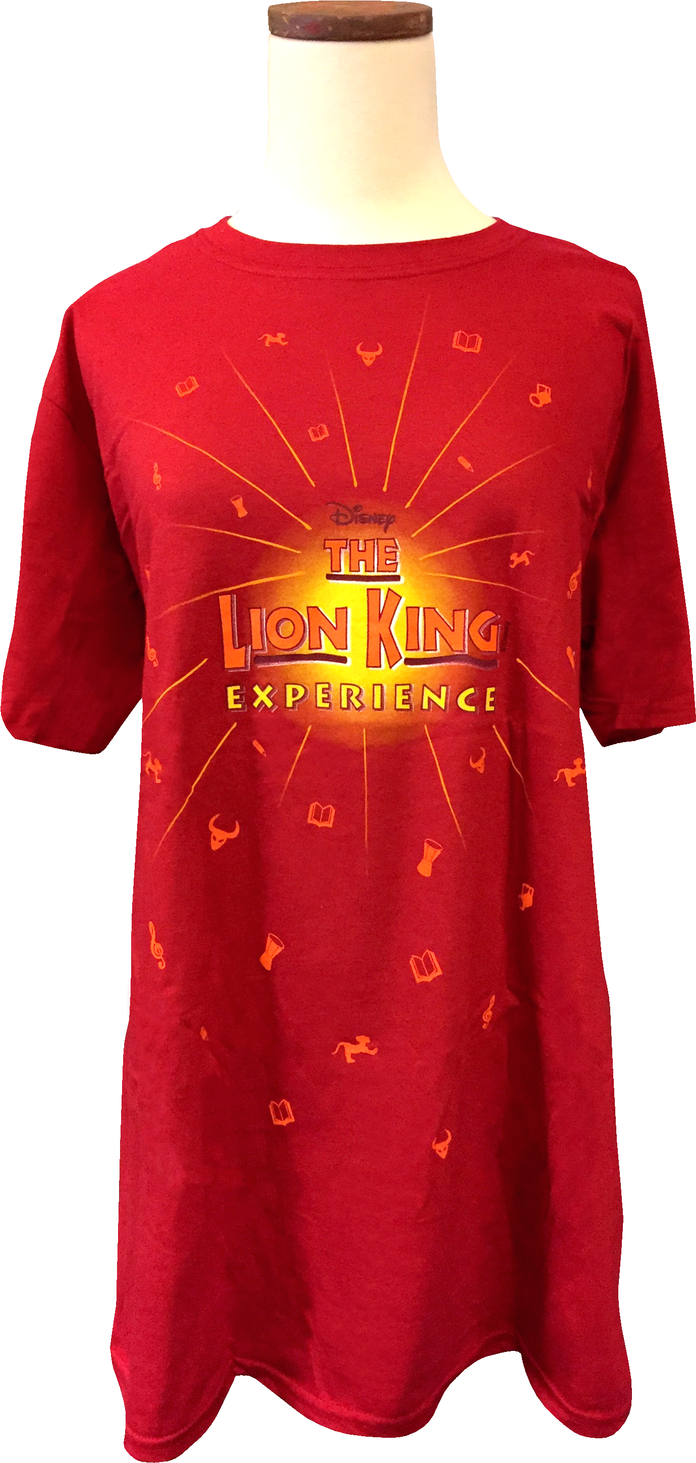 The Official Lion King Experience Logo T Shirt For - Active Shirt Clipart (2448x3264), Png Download