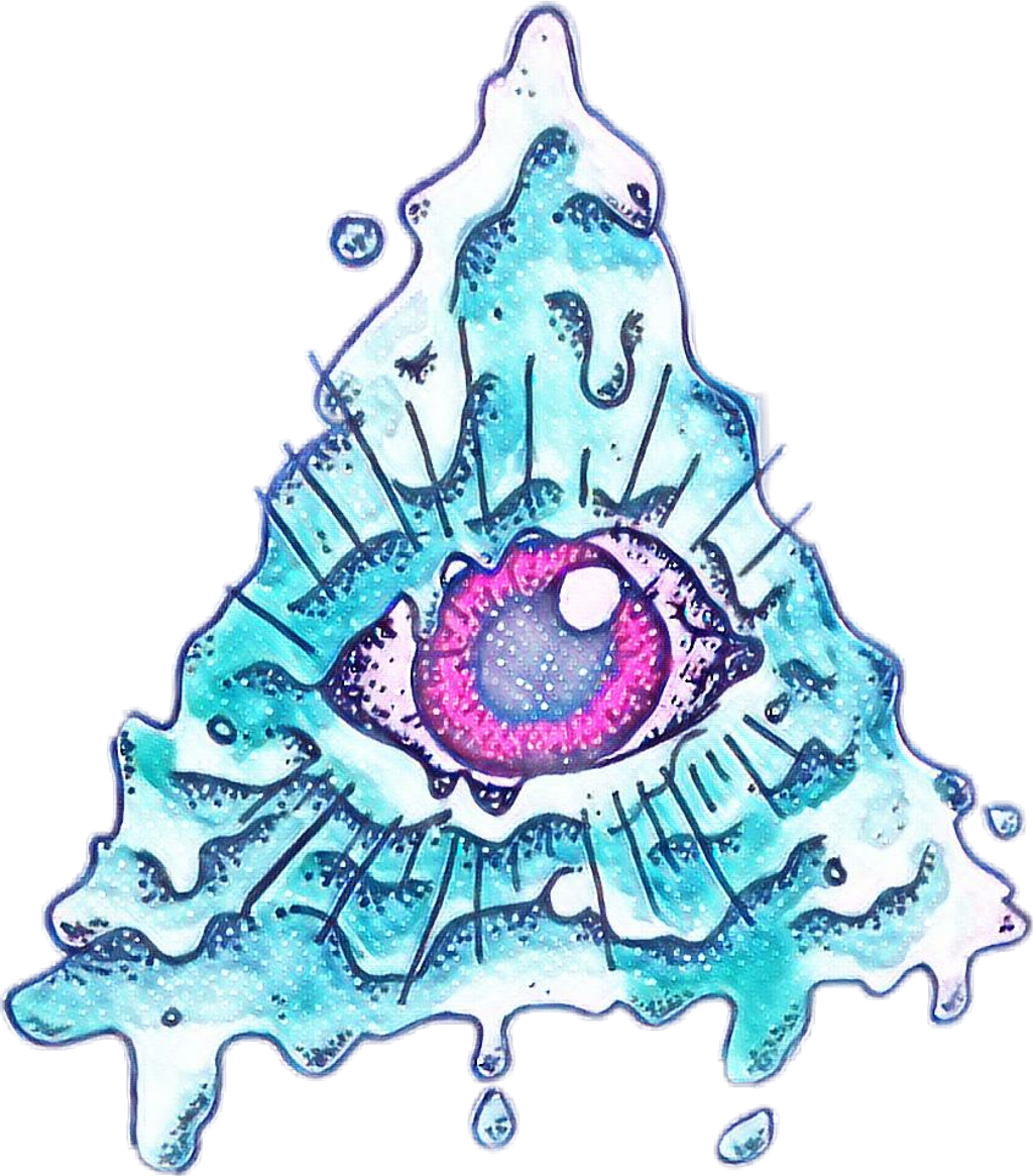 #shmoxd #eye #illuminati Clipart (1024x1165), Png Download