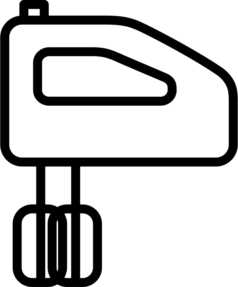 Png File Svg - Batteur Électrique Dessin Clipart (810x980), Png Download