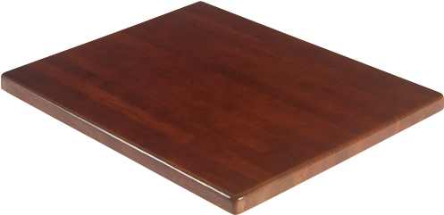 24''x30'' Solid Oak Wood Table Tops, Dark Mahogany - Plywood Clipart (630x630), Png Download