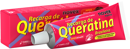 Novex Keratin Recharge 80g Cod - Writing Clipart (600x600), Png Download