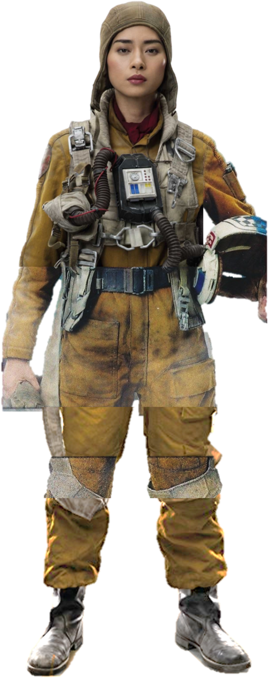 Star Wars Characters, Star Wars Episodes, Star Wars - Paige Tico Custom Figure Clipart (577x1385), Png Download