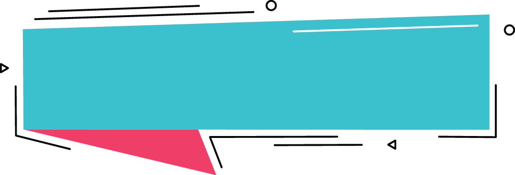 Blue Banner Pink Down Abstract Around - Abstract Banner Transparent Png Clipart (1054x359), Png Download