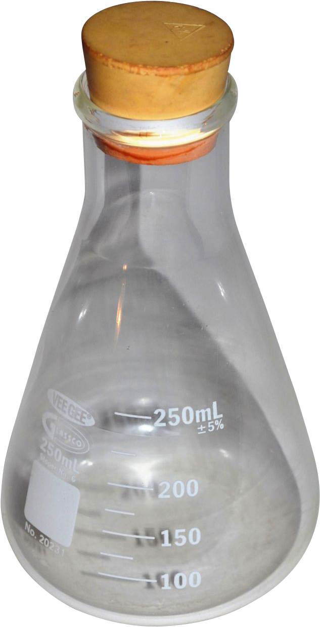 Banner Transparent Vee Gee Glassco W Stopper Black - Rubber Stopper In Chemistry Clipart (1265x1265), Png Download