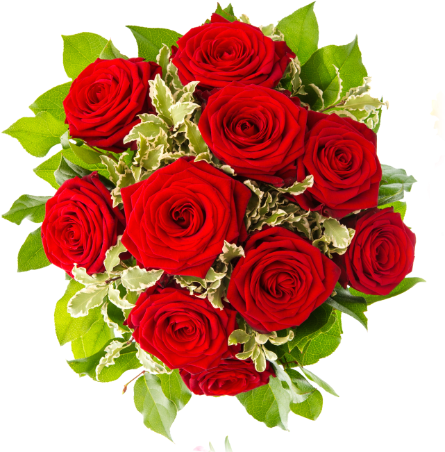 Rose Bouquet - Flower Bouquet Clipart (866x650), Png Download