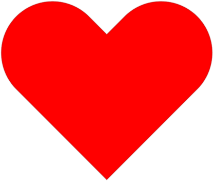 Heart No Background - Heart Emoji With White Background Clipart (700x700), Png Download