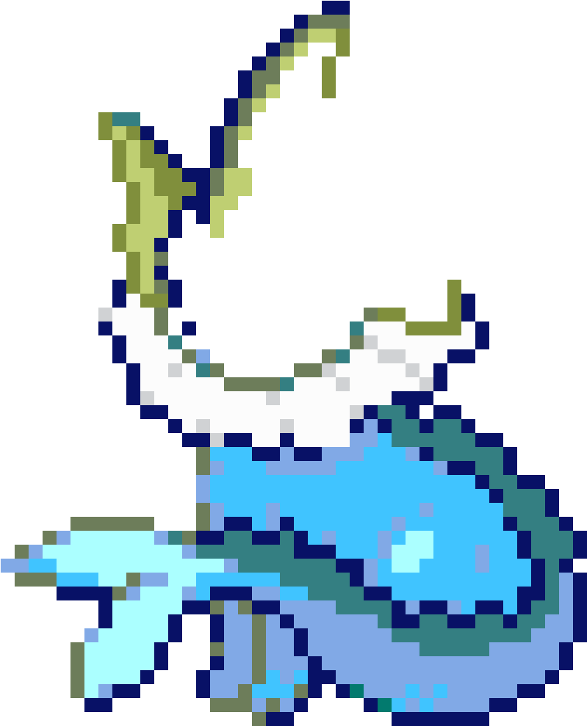 Vaporeon - Punto De Cruz Pokemon Clipart (1200x1200), Png Download